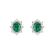 Náušnice so smaragdom a diamantmi Royal Aurora2
