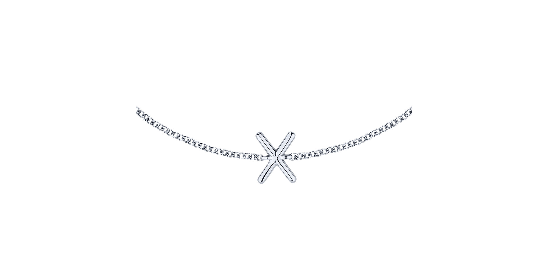Náramok s diamantom Round Line X