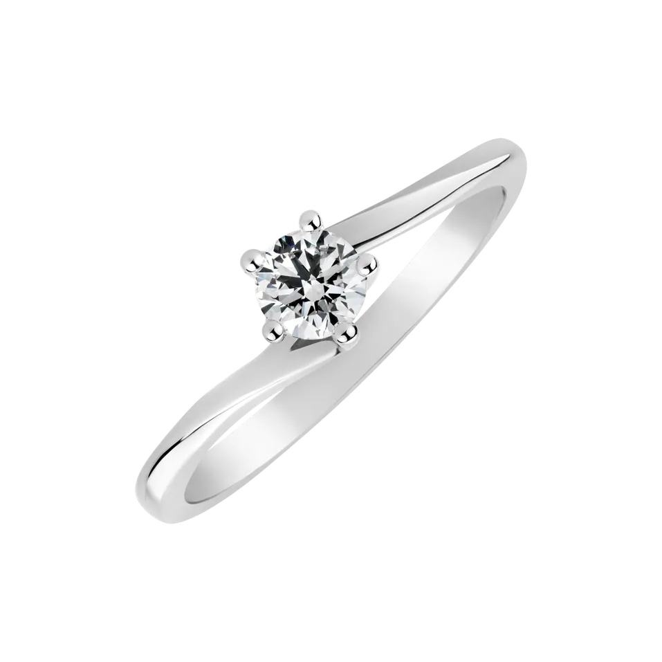 Prsteň s diamantom Vivid Love