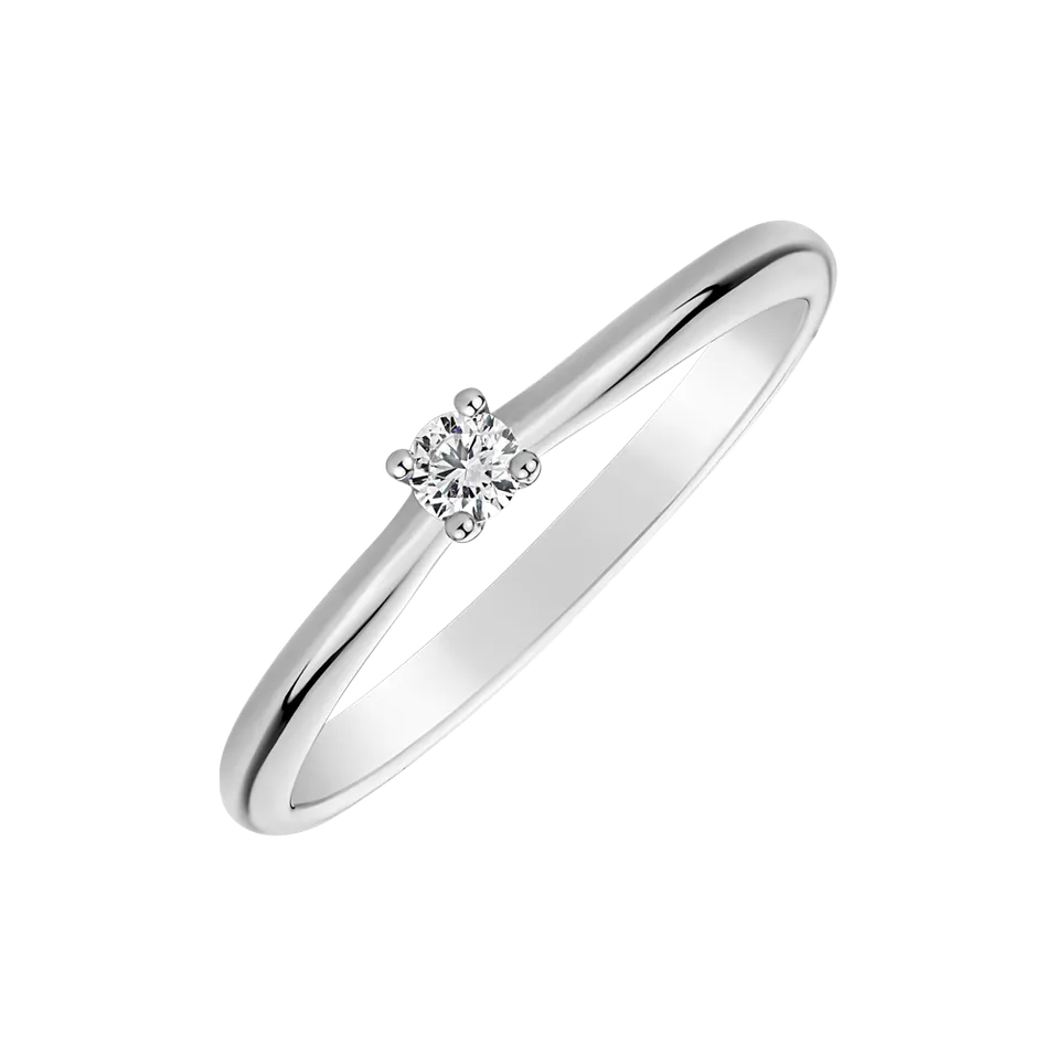 Prsteň s diamantom Divine Love