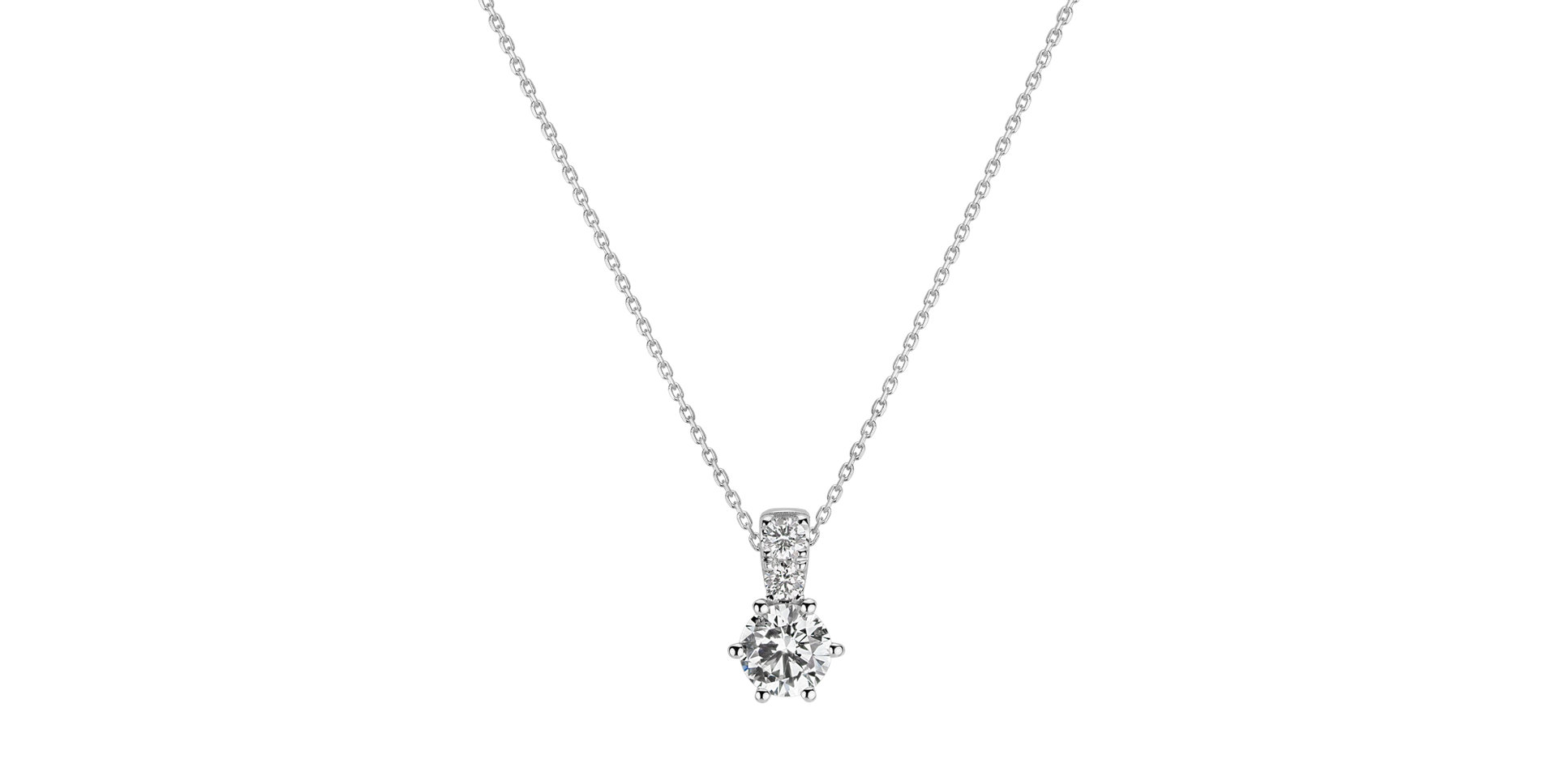 Přívěsok s diamantmi Essential Glow