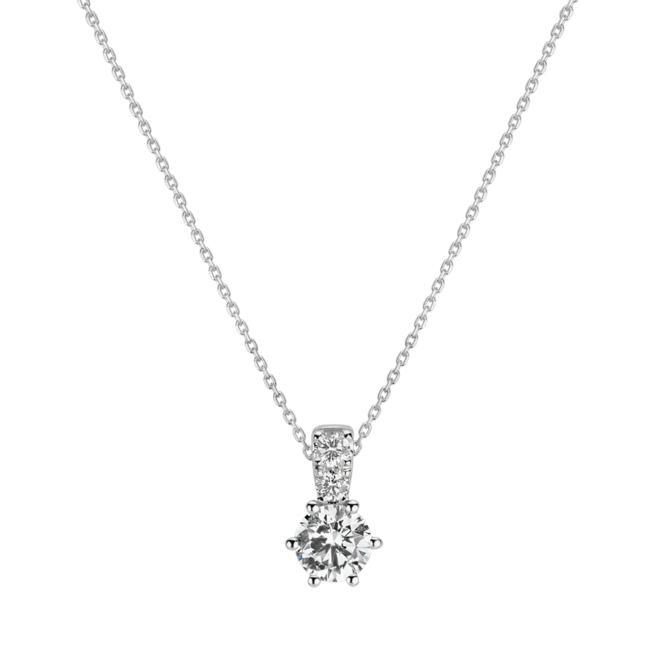 Přívěsok s diamantmi Essential Glow