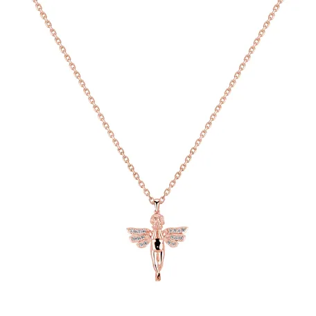 Přívěsok s diamantmi Glossy Angel