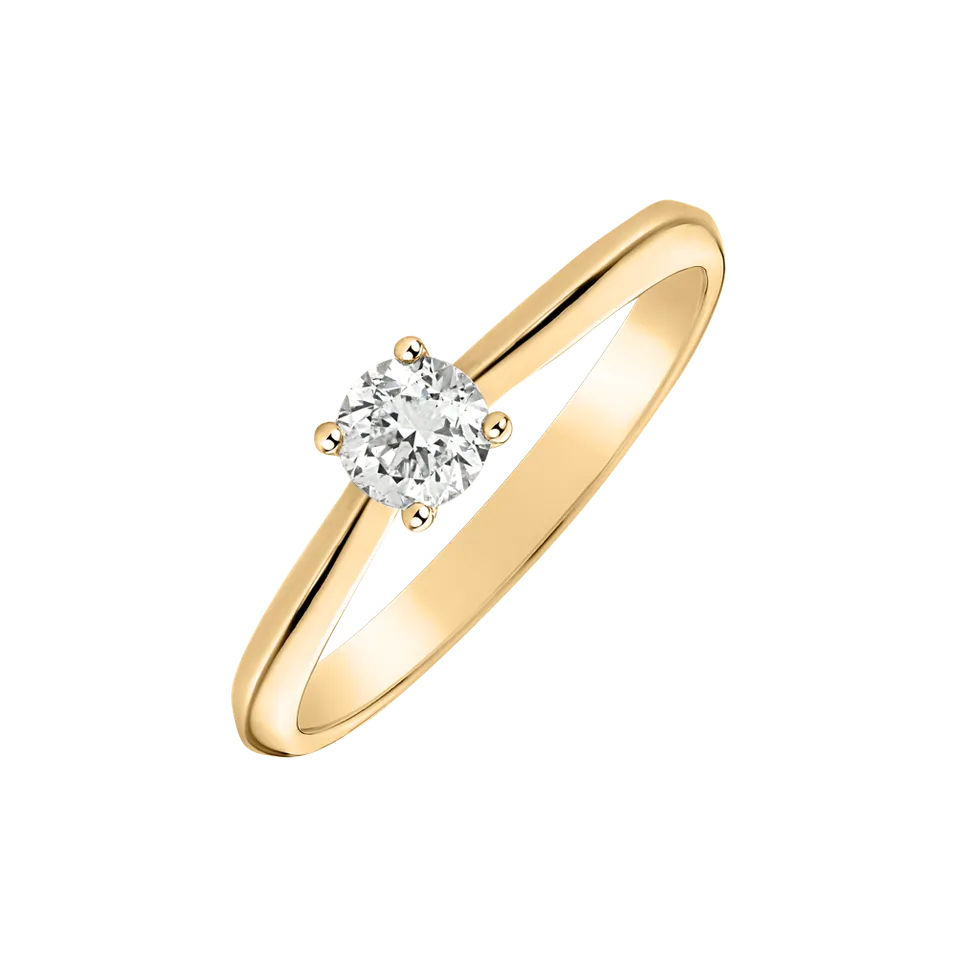 Prsteň s diamantom Divine Love
