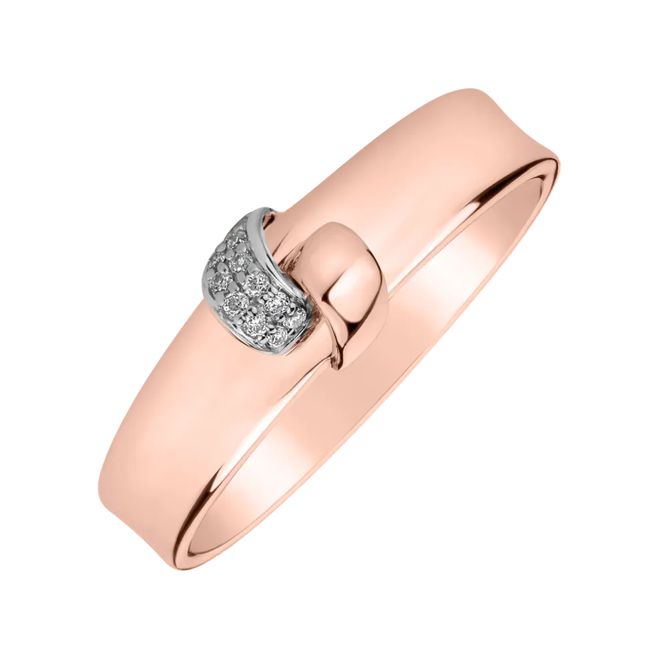 Prsteň s diamantmi Sparkling Bond