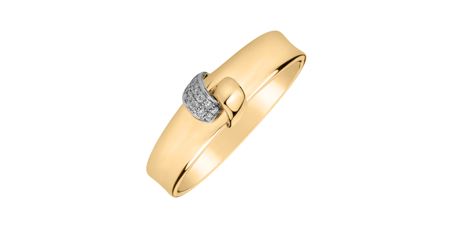 Prsteň s diamantmi Sparkling Bond