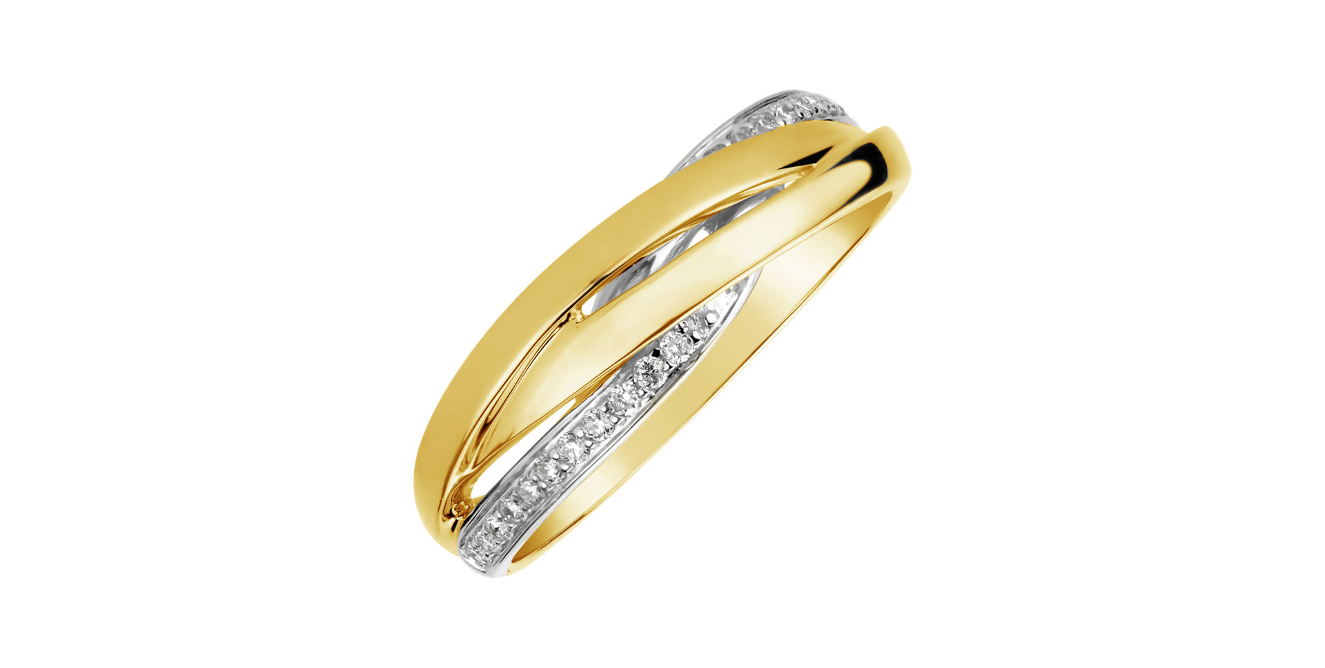 Prsteň s diamantmi Dream Message