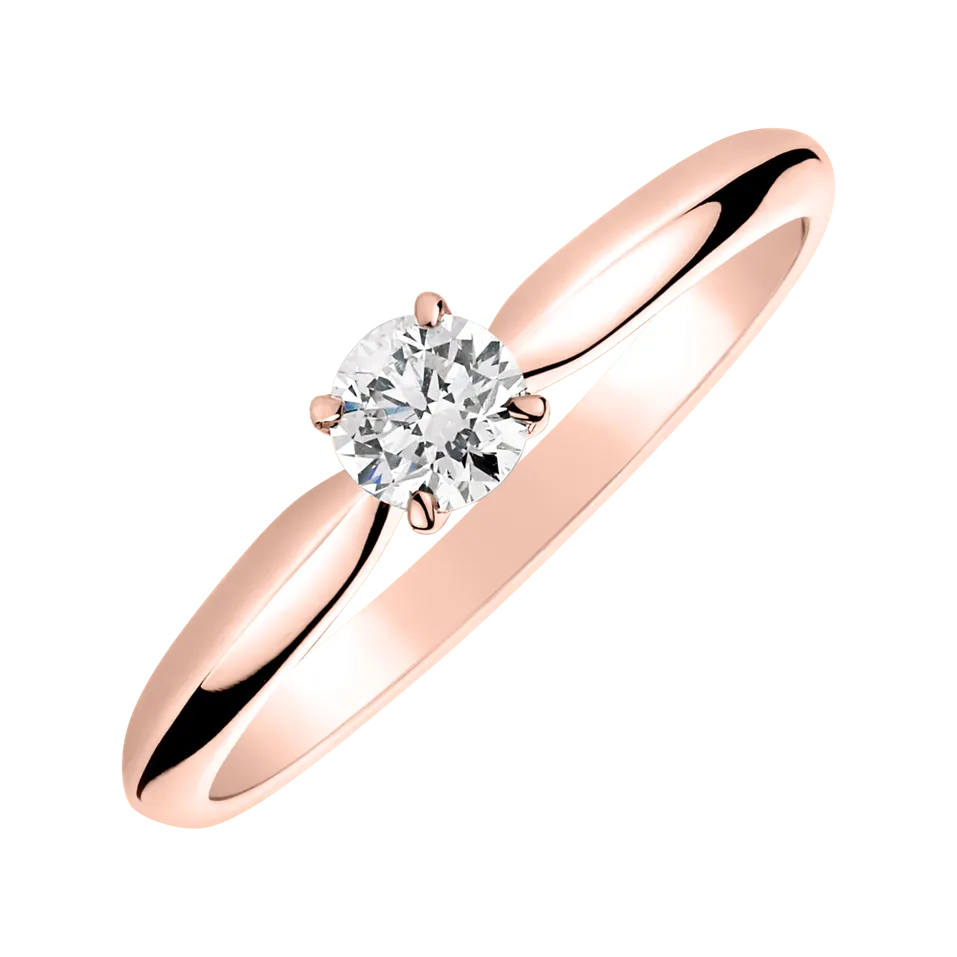 Prsteň s diamantom One Love
