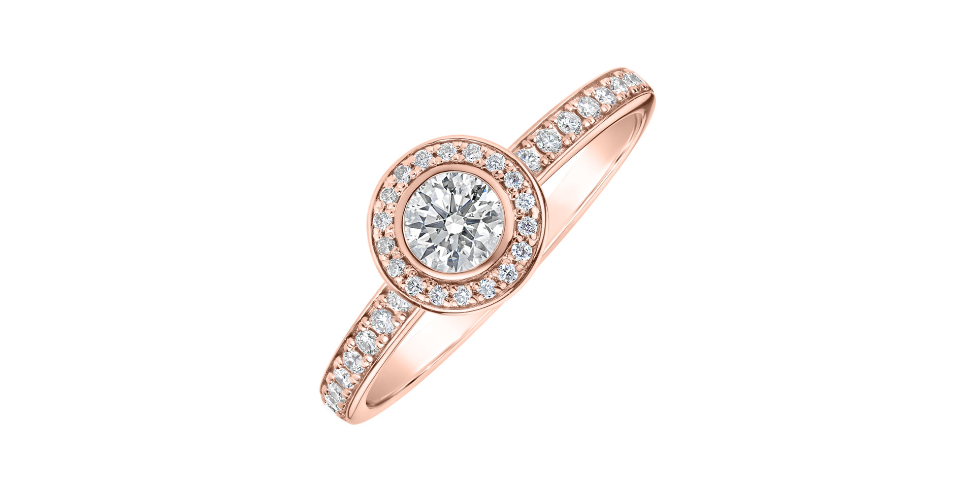 Prsteň s diamantmi Sparkling Highness