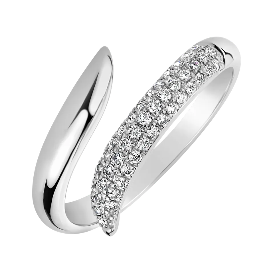 Prsteň s diamantmi Diamond Ray