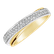 Prsteň s diamantmi Sparkle Ribbon2