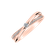 Prsteň s diamantmi Tender Twist2