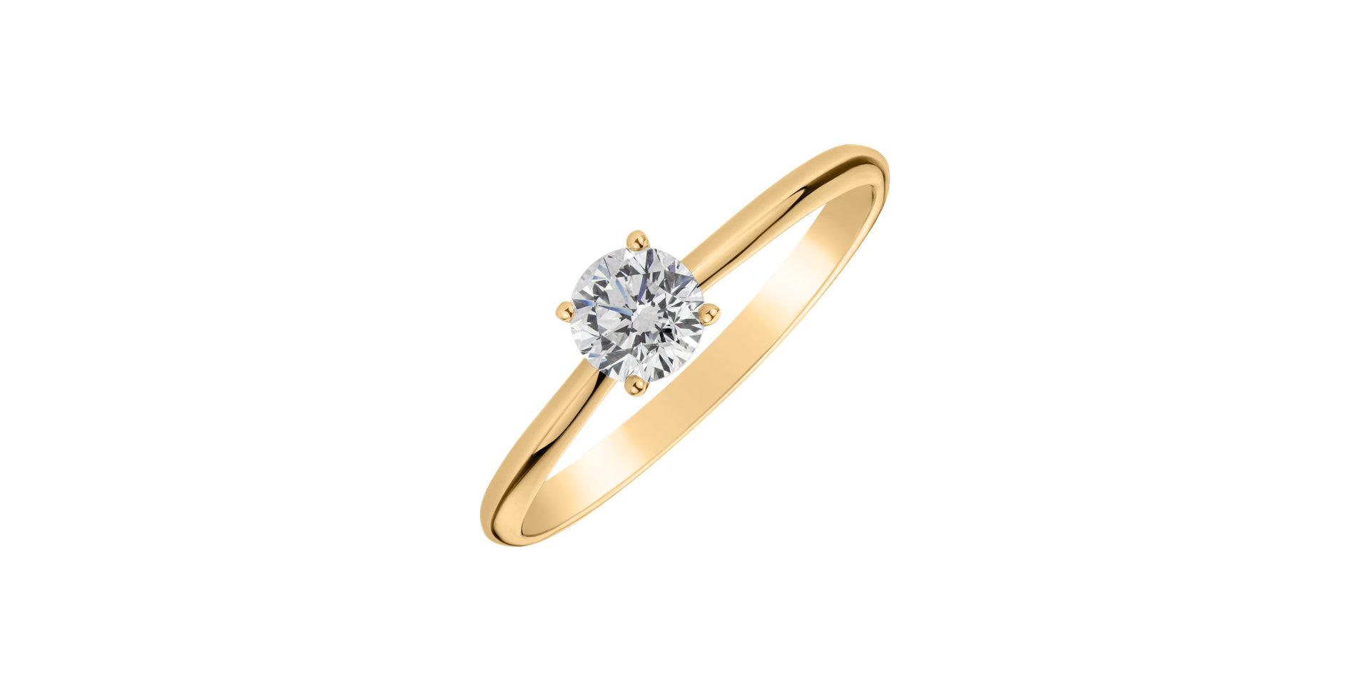 Prsteň s diamantom Divine Love