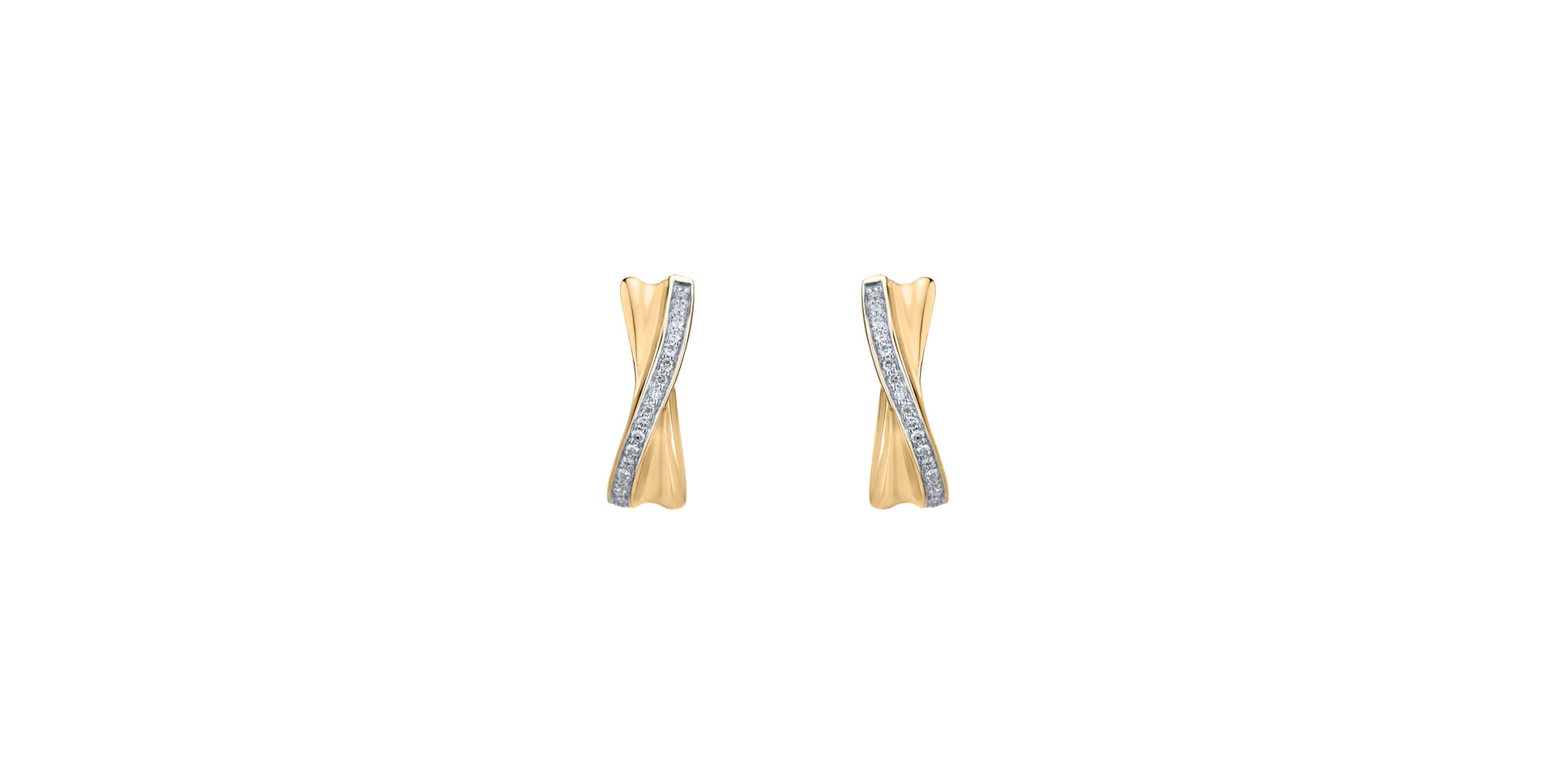 Náušnice s diamantmi Adriana