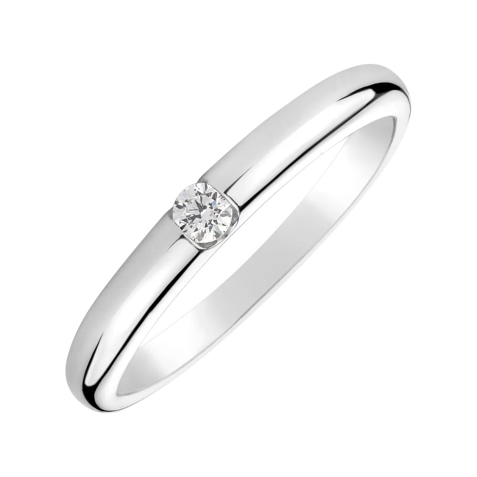Prsteň s diamantom Tender Love