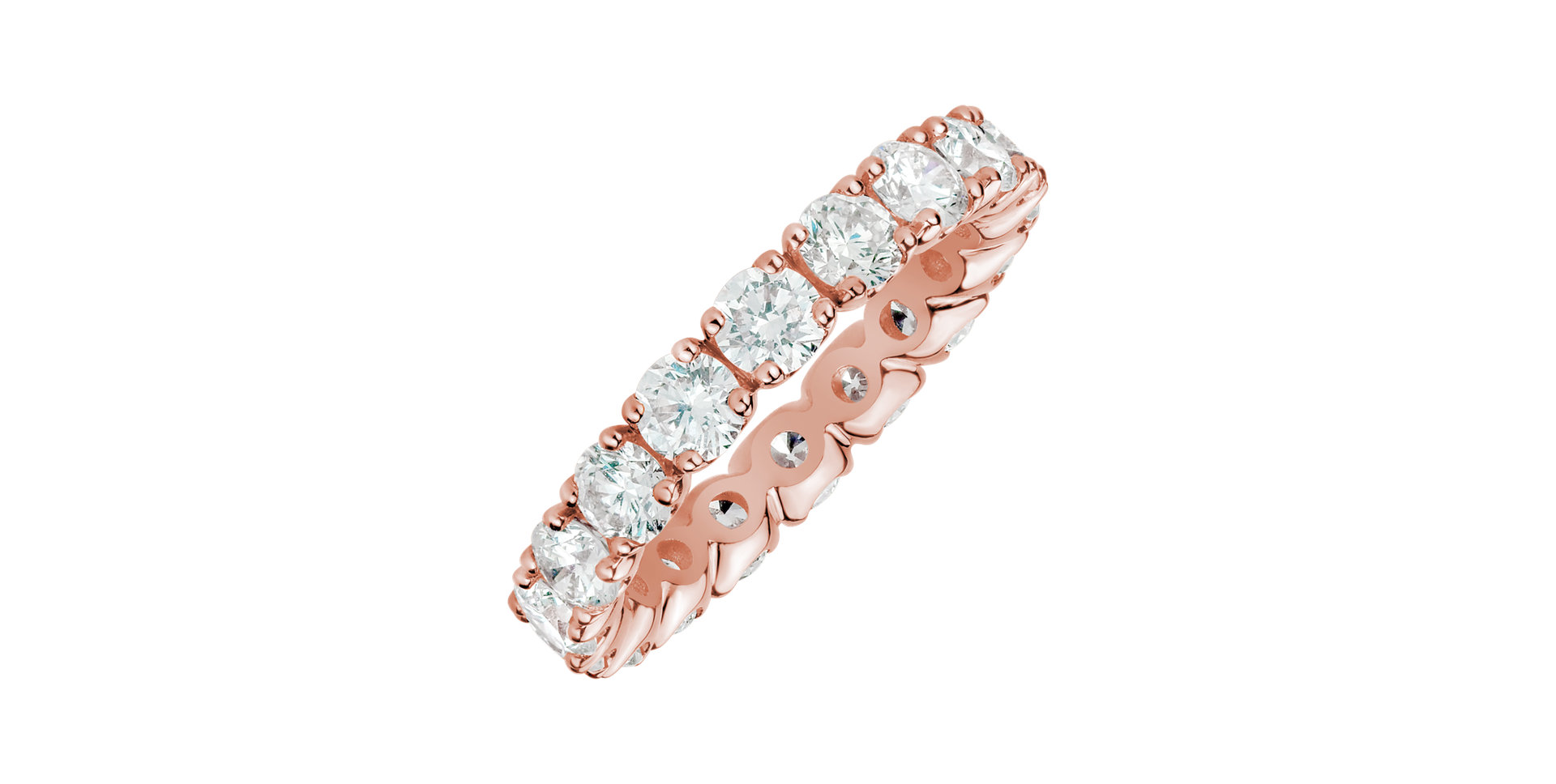 Prsteň s diamantmi Eternal Glow