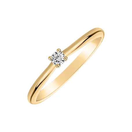 Prsteň s diamantom Divine Love