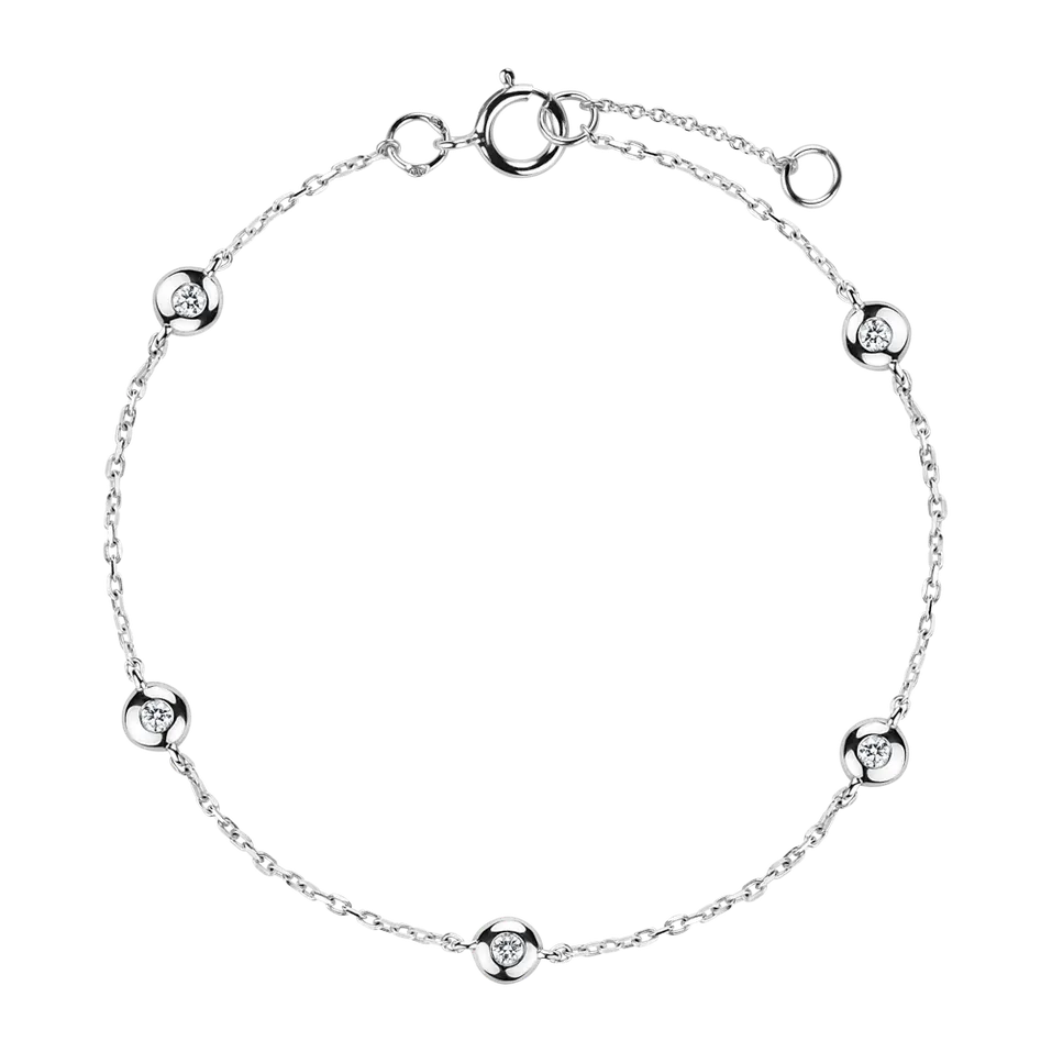 Náramok s diamantmi Sparkling Dots