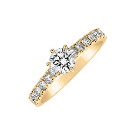 Prsteň s diamantmi Sparkling Love