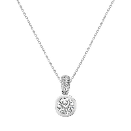 Přívěsok s diamantmi Delicate Drop