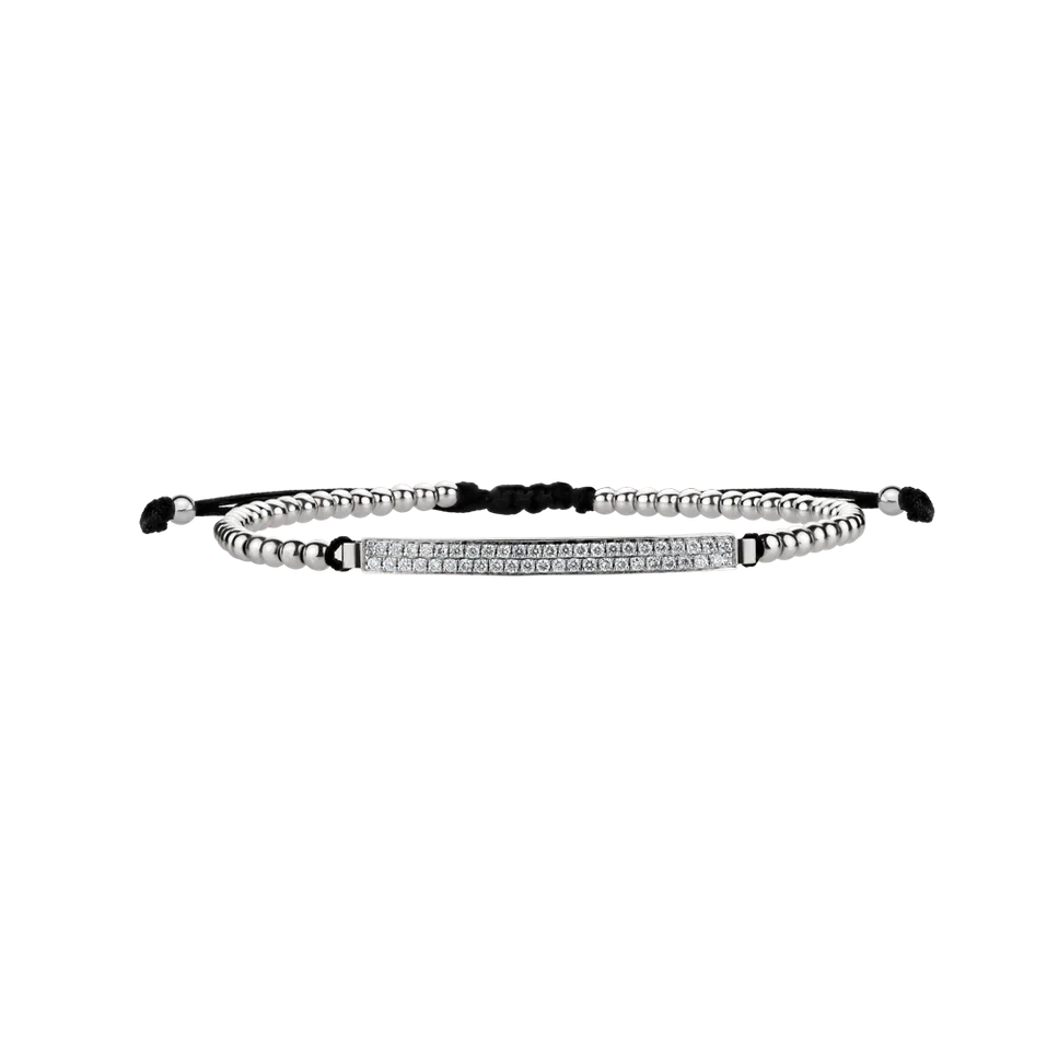 Náramok s diamantmi Shamballa
