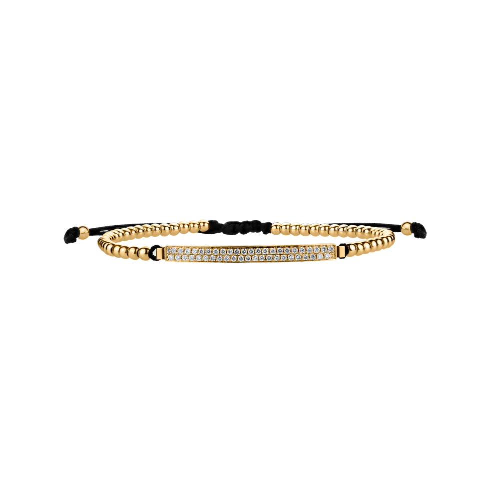 Náramok s diamantmi Shamballa