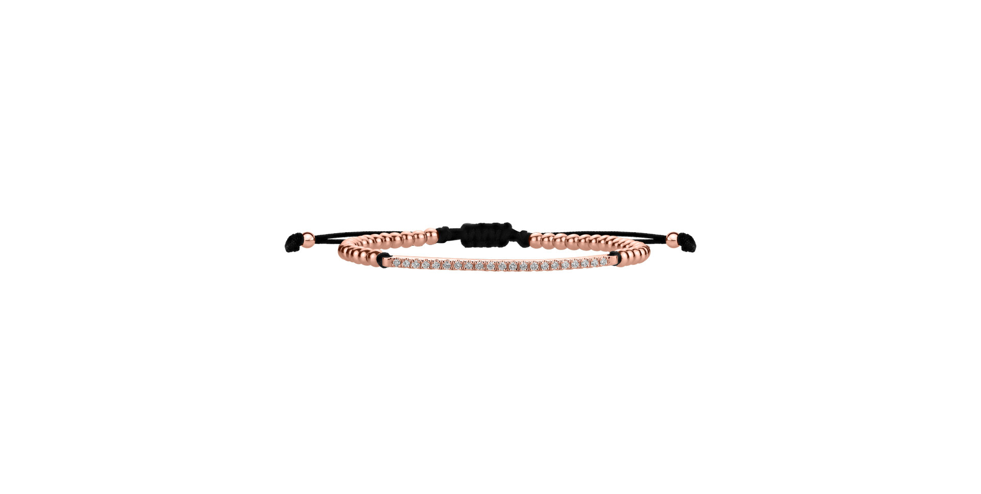 Náramok s diamantmi Shamballa