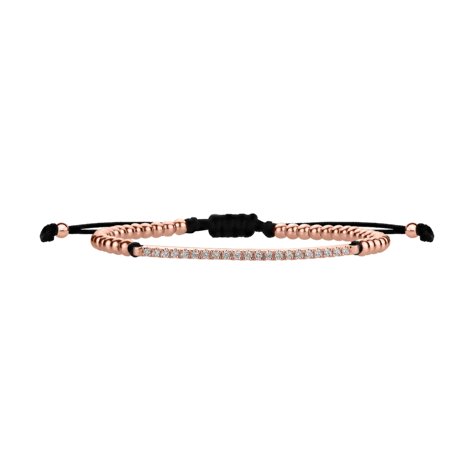 Náramok s diamantmi Shamballa