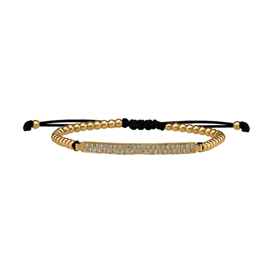 Náramok s diamantmi Shamballa