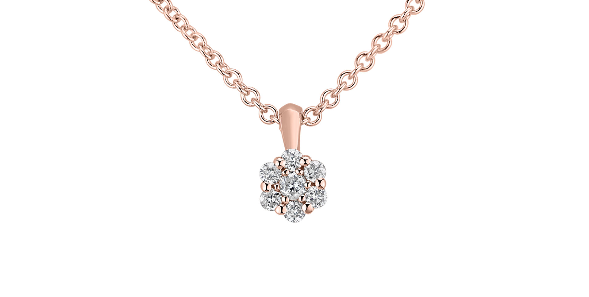 Náhrdelník s diamantmi Shiny Constellation