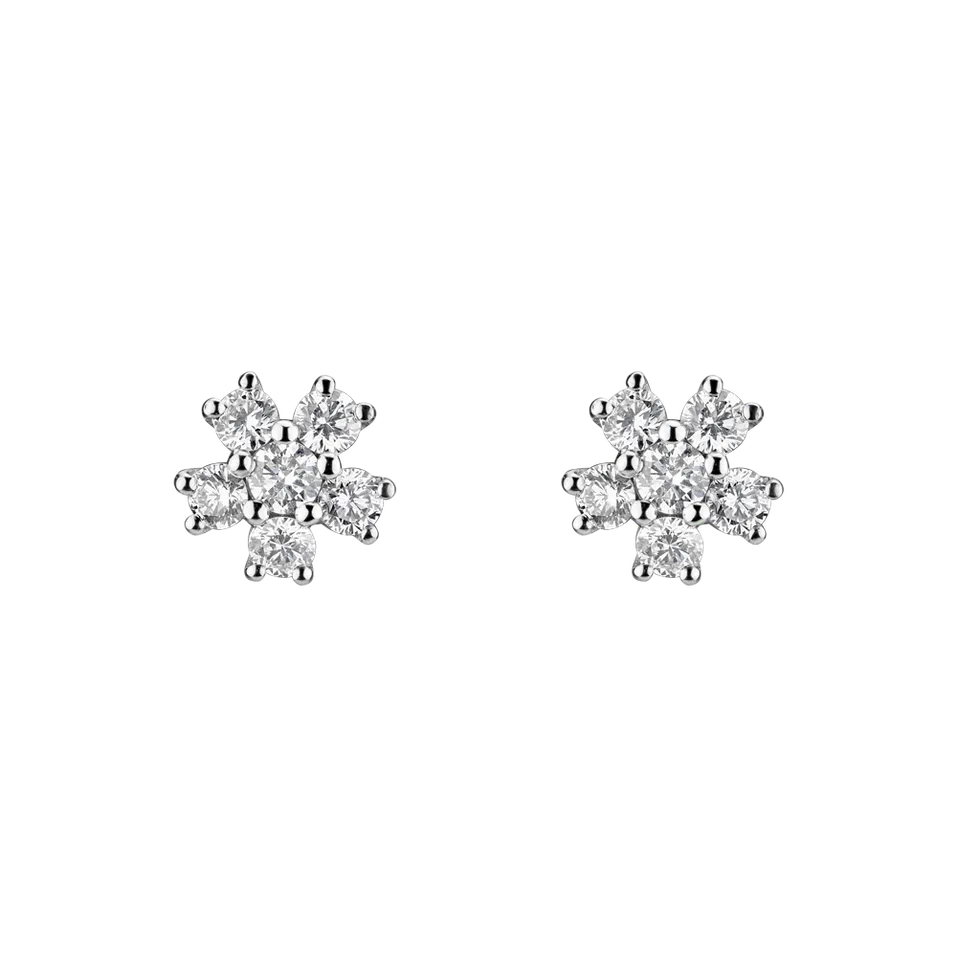 Náušnice s diamantmi Sparkless