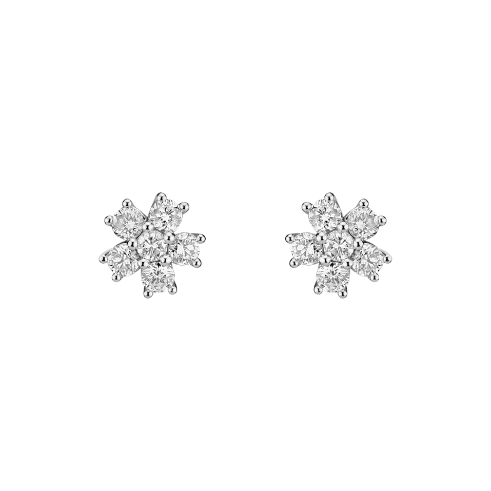 Náušnice s diamantmi Sparkless