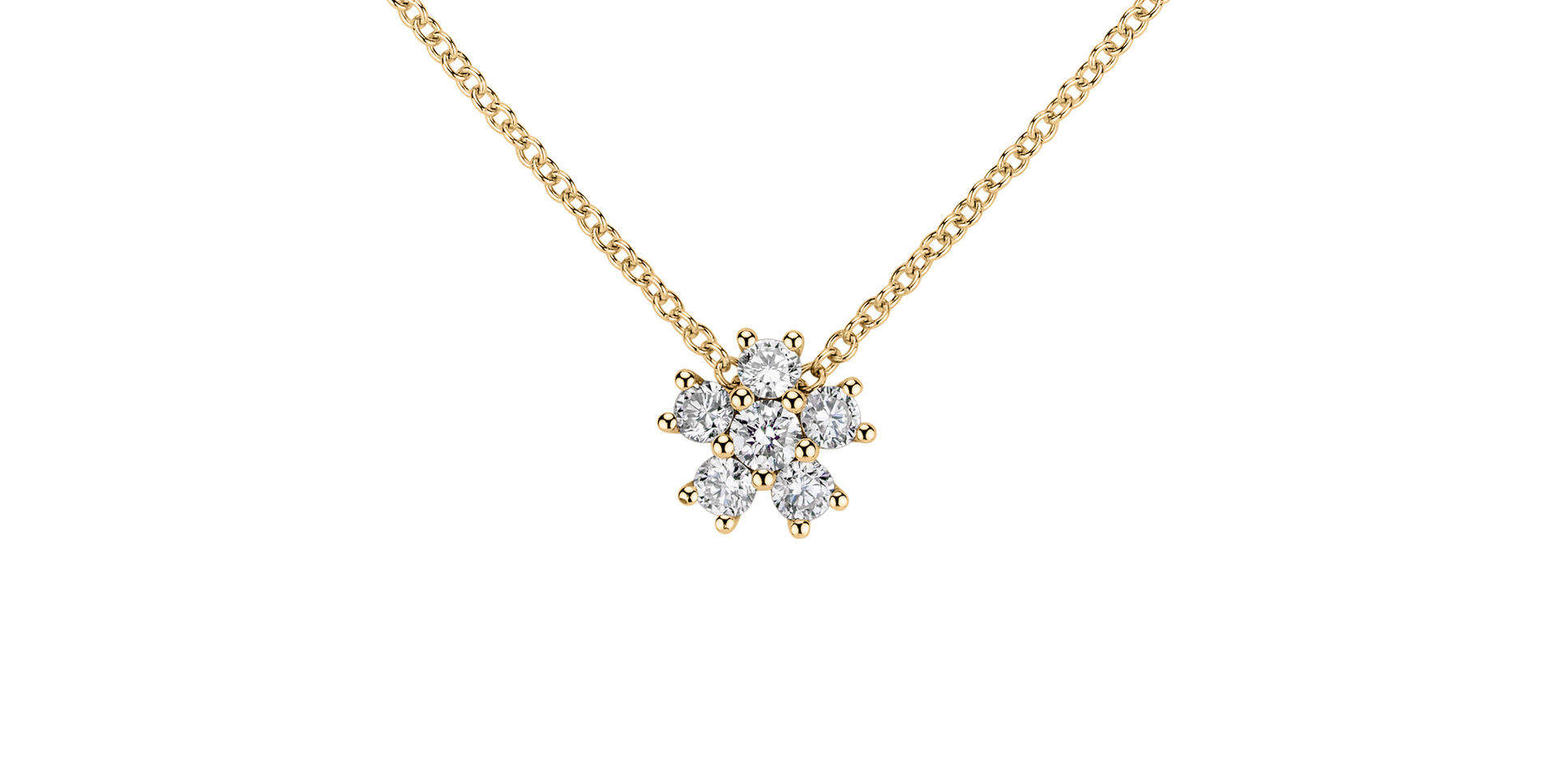 Náhrdelník s diamantmi Sparkless
