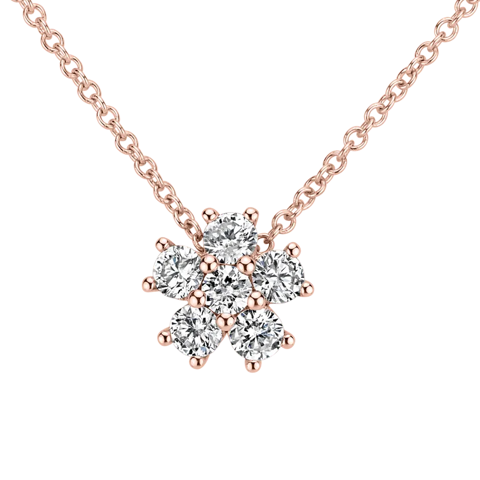 Náhrdelník s diamantmi Sparkless