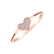 Prsteň s diamantmi Shiny Heart2