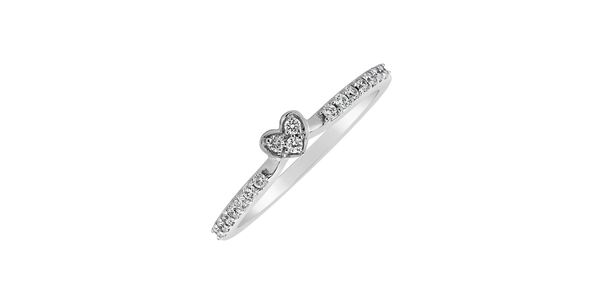 Prsteň s diamantmi Tenderness Feelings