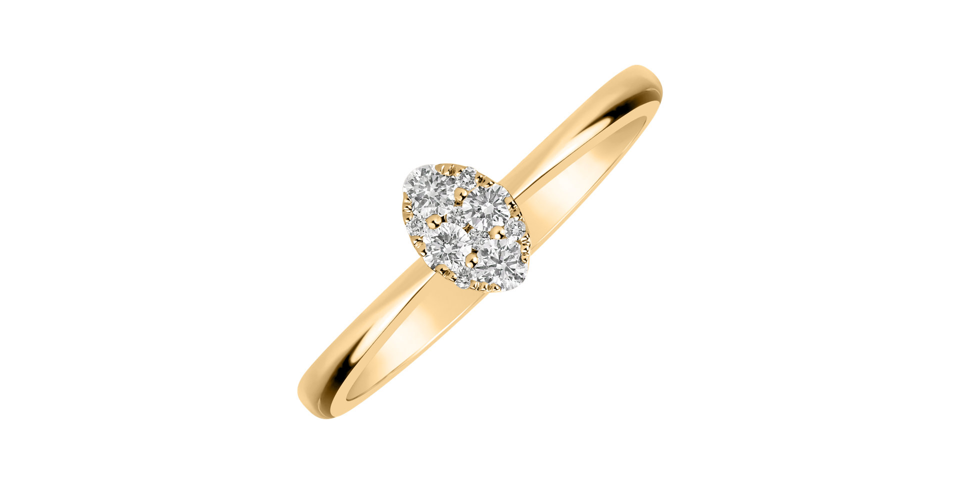 Prsteň s diamantmi One Thousand And One Nights