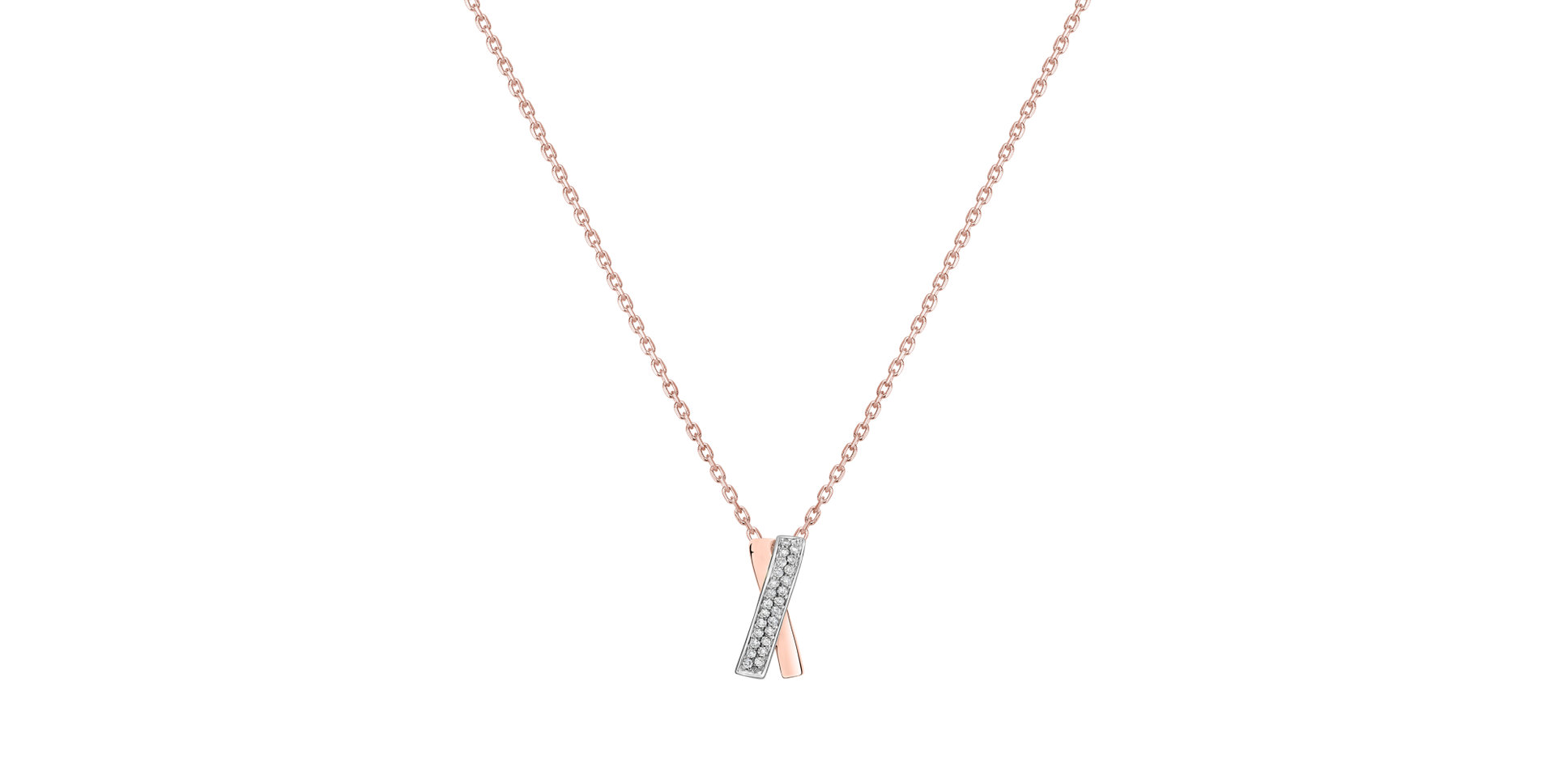 Přívěsok s diamantmi Delicate Vesper