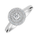 Prsteň s diamantmi Noble Mystery2