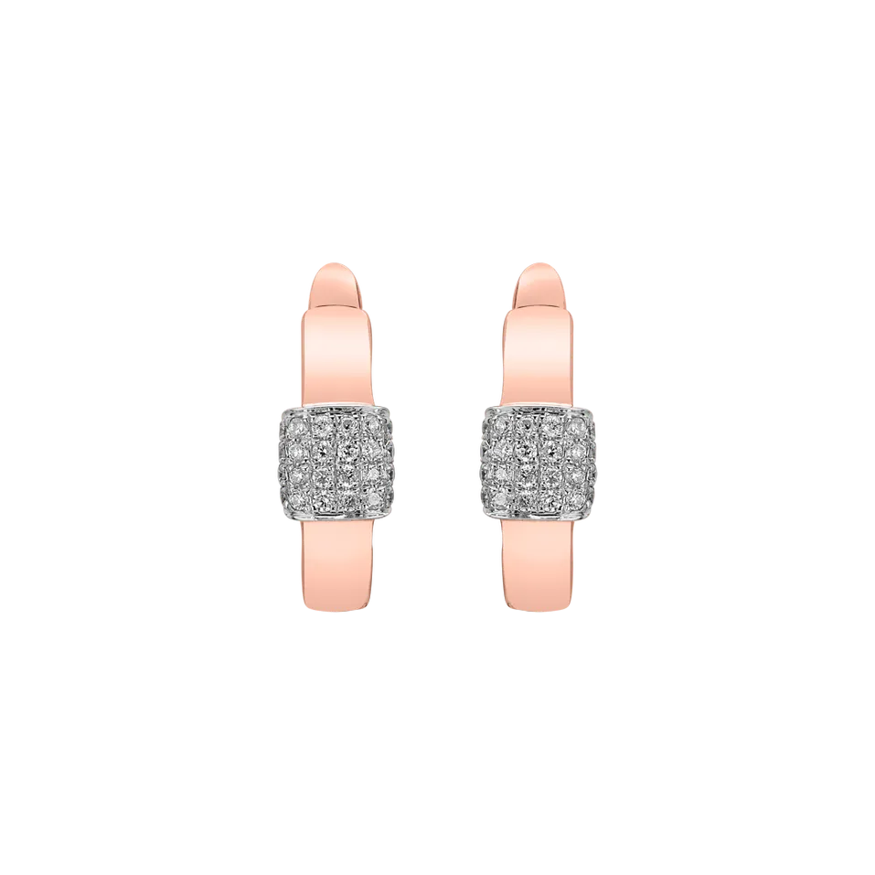 Náušnice s diamantmi Miracle Sparkle