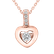 Prívesok s diamantmi Petite Heart2