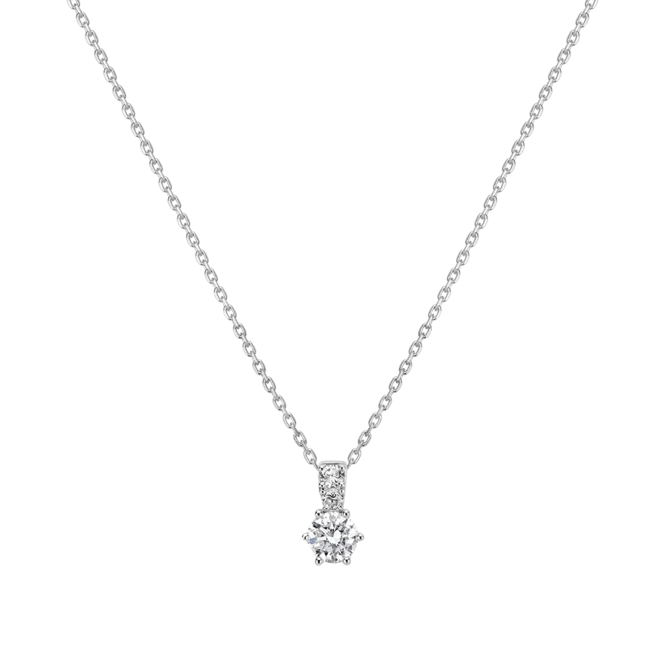 Přívěsok s diamantmi Essential Glow