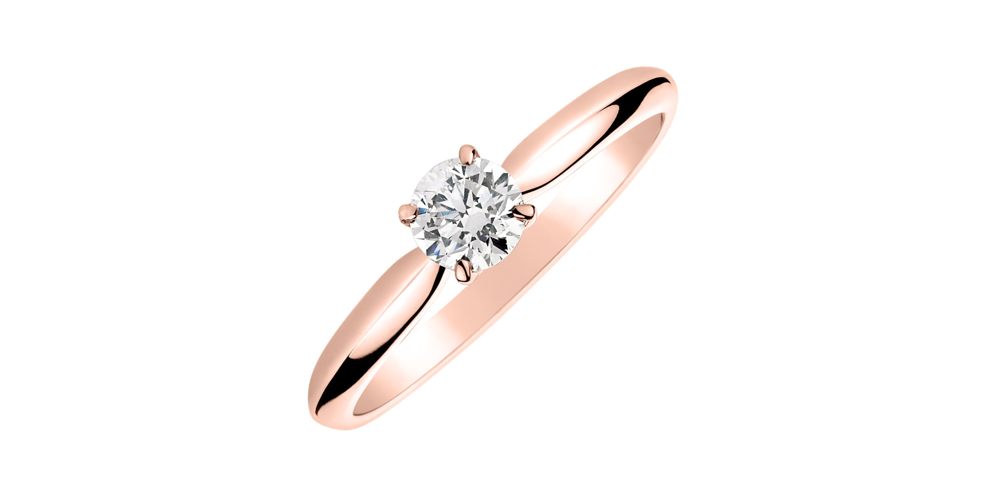 Prsteň s diamantom One Love