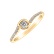 Prsteň s diamantmi Love Twist2
