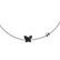 Náramok s čiernymi diamantmi My Butterfly2