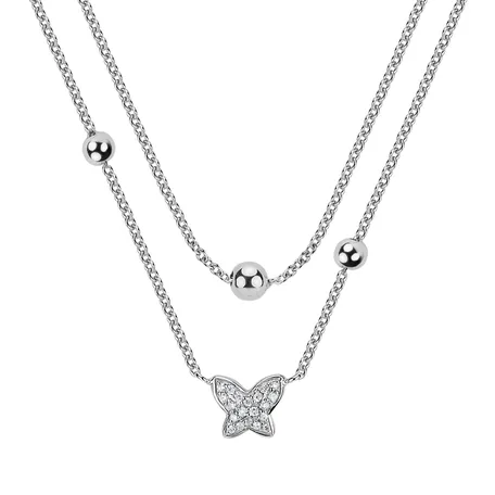 Náhrdelník s diamantmi Magic Butterfly