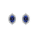 Náušnice s tanzanitom a diamantmi Tanzania Treasure2