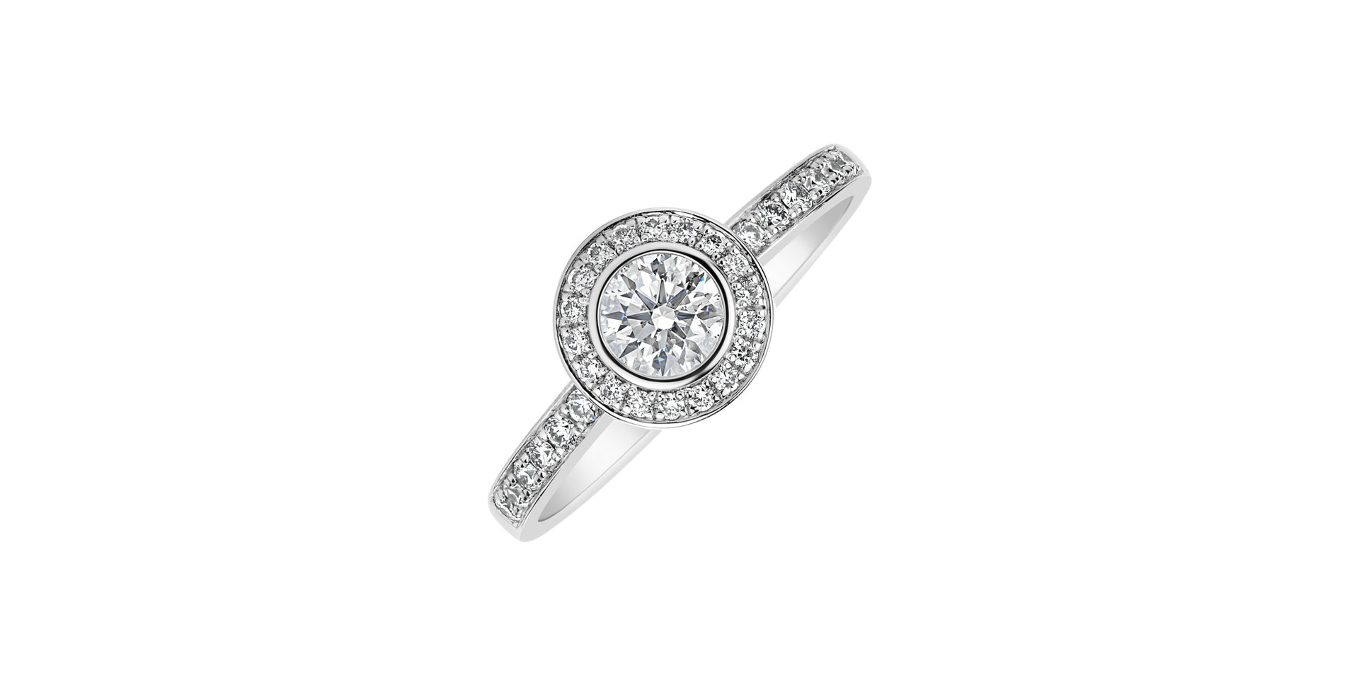Prsteň s diamantmi Sparkling Highness