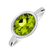Prsteň s peridotom Bonbon2