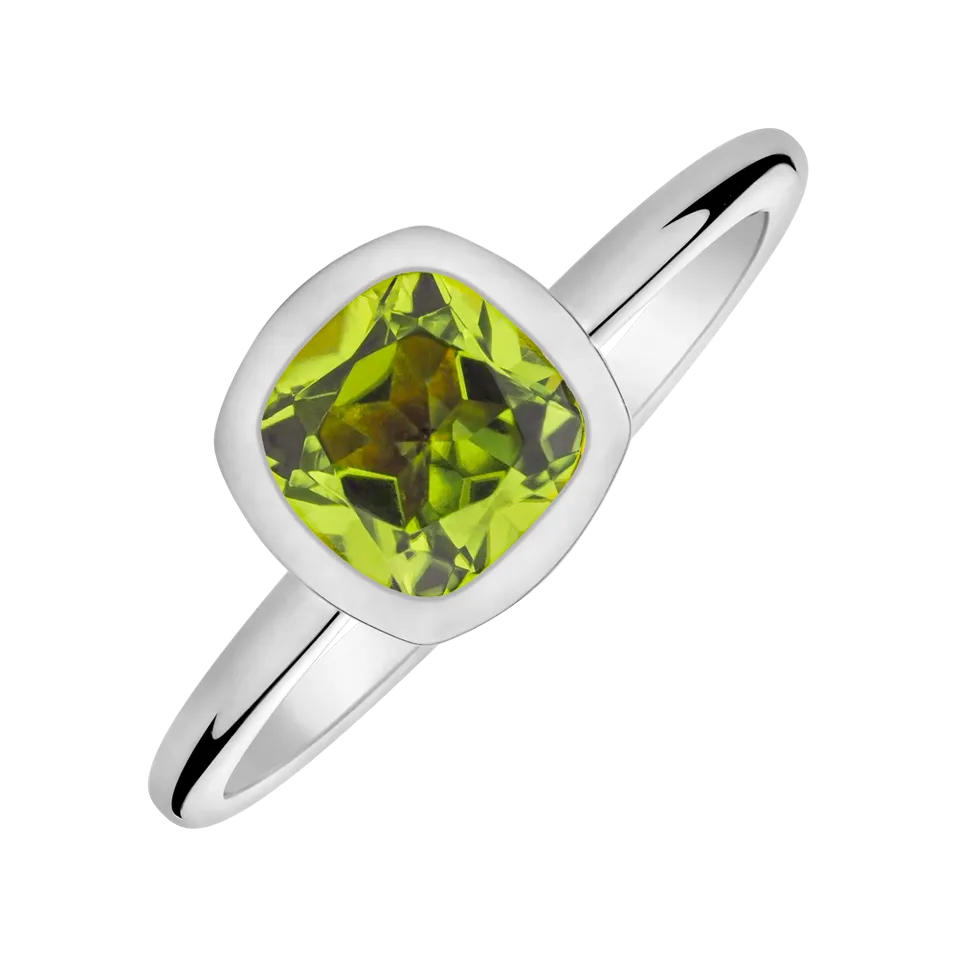 Prsteň s peridotom Bonbon